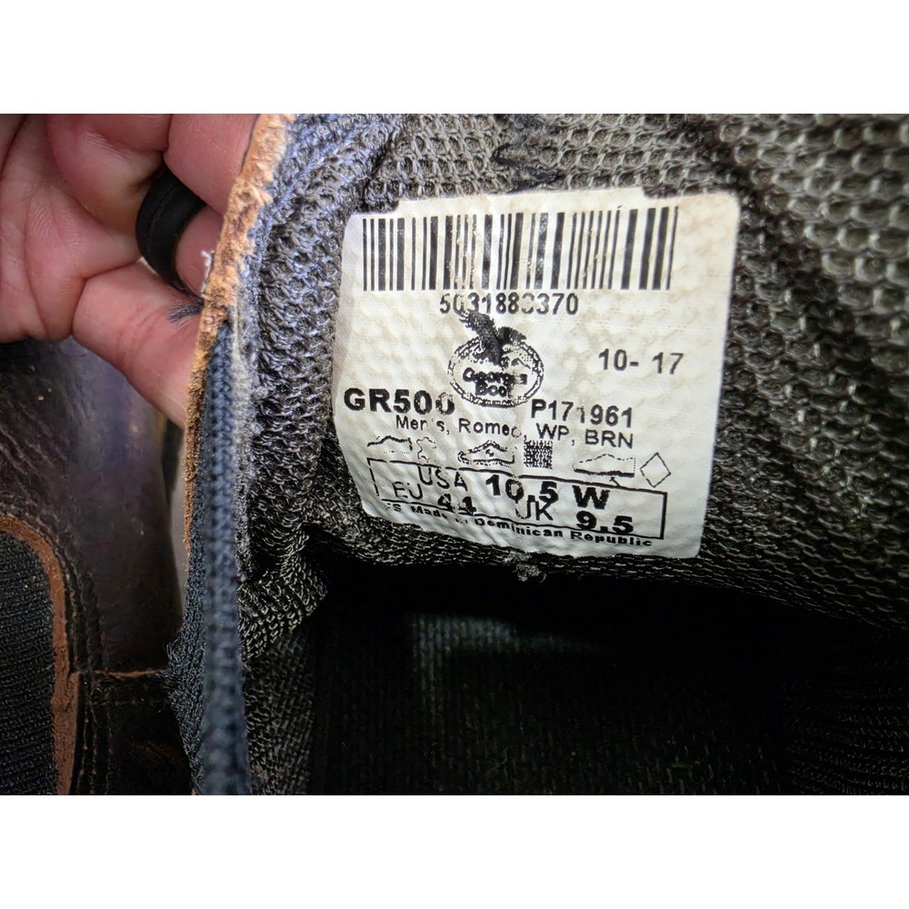 Georgia Giant Waterproof High Romeo Boot GR500 Mens Work Boots - Picture 7 of 9